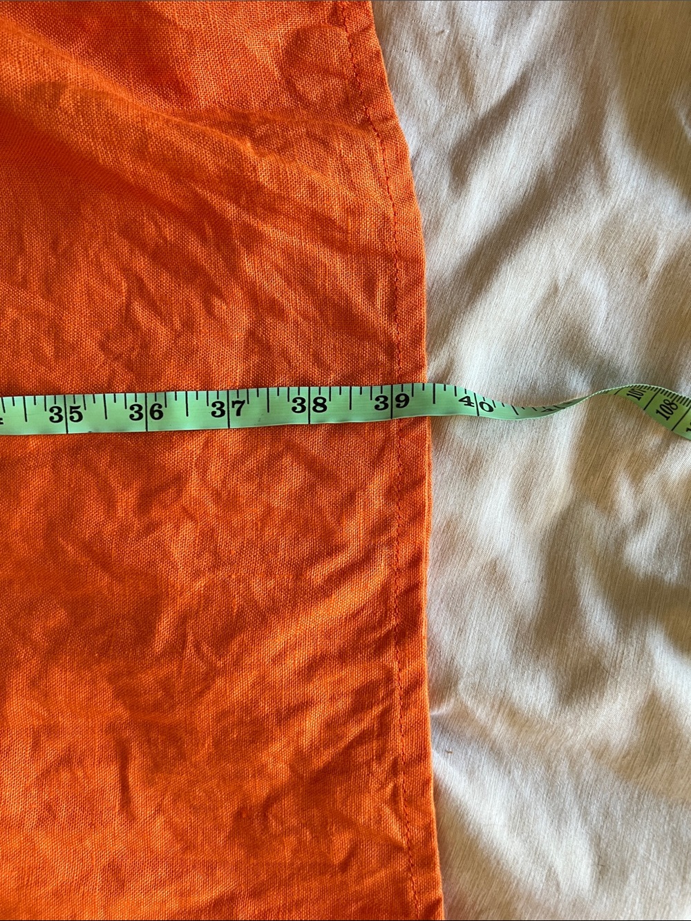 Reformation Frankie Linen Dress in Citrus - Size 4 - Picture 8 of 11
